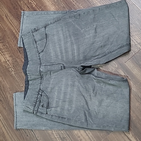 Lori Felt Silky Straight Leg Comfort Waist Pull On Leggings Jeans M Tall - Picture 1 of 9